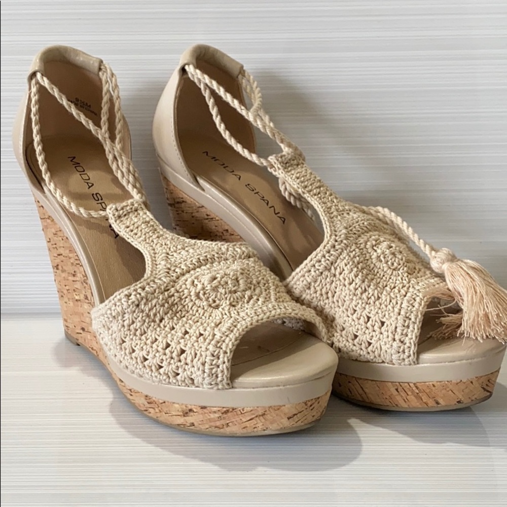 Boho wedges - Picture 3 of 4